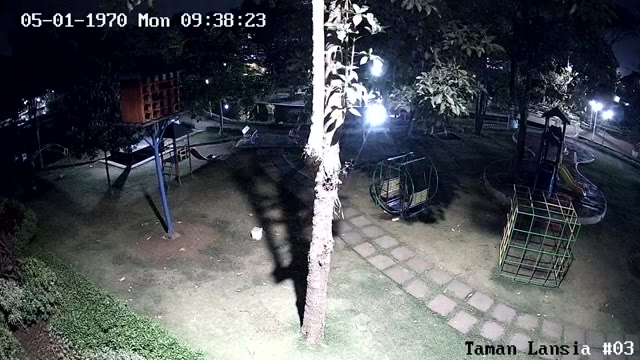 CCTV Taman Lansia 2 - Pintu Keluar Taman